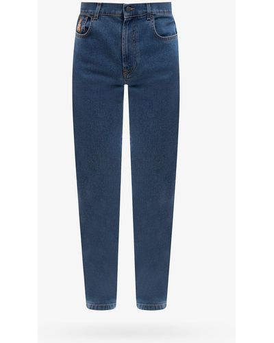 Moschino Straight Leg Jeans - Blue