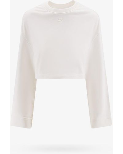 Courreges Sweatshirt - White