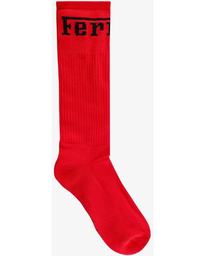 Ferrari Socks - Red
