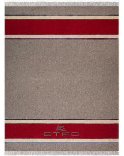 Etro Home Small Blanket - Red