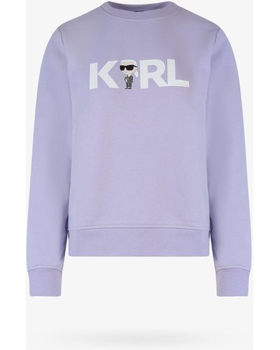 Purple Karl Lagerfeld Activewear, gym and workout clothes for Women | Lyst