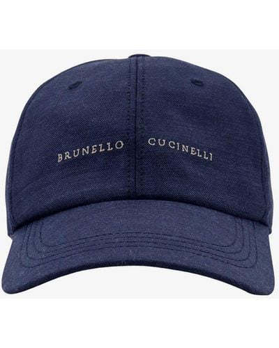 Brunello Cucinelli Hat - Blue