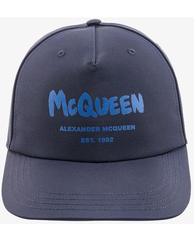 Alexander McQueen Cappello - Blu