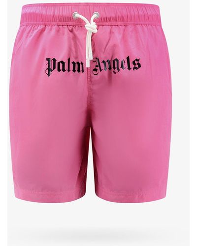 Palm Angels Costume da bagno con stampa - Rosa