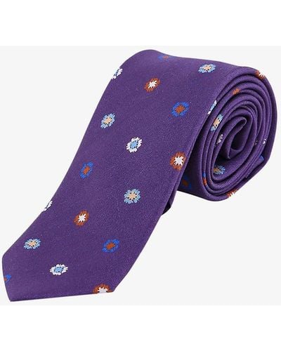 Purple Nicky Ties for Men | Lyst