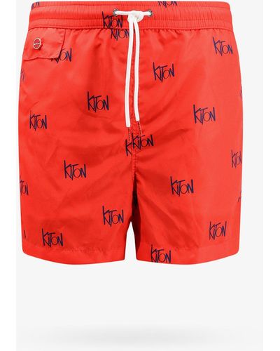 Kiton BOXER MARE - Rosso