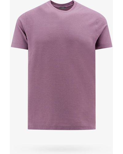 Zanone T-shirt - Purple