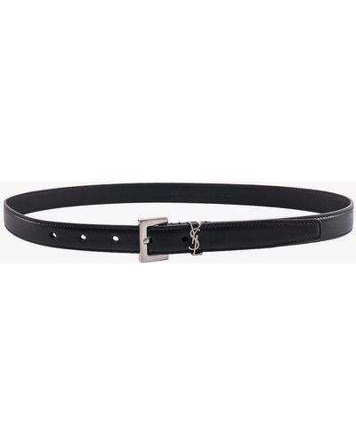 Yves Saint Laurent, Accessories, Ysl Wide Rectangle Buckle Leather Corset  Belt 34