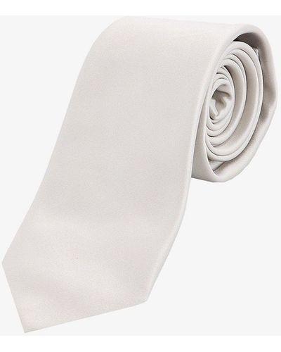 BRETELLE&BRACES Tie - White