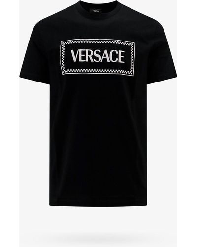 Versace T-Shirt Con Stampa - Nero
