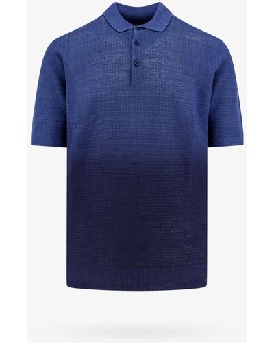 Corneliani Polo Shirt - Blue