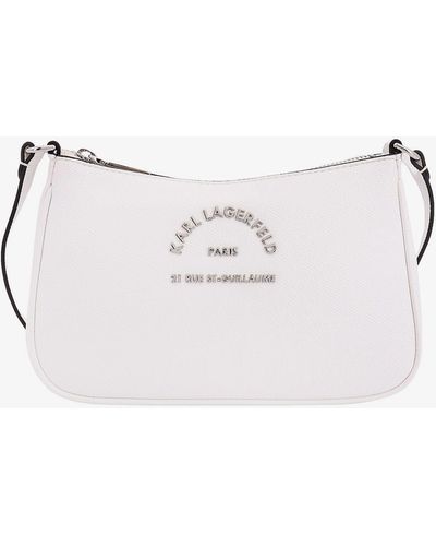 Karl Lagerfeld Rue St-guillaume Small Crossbody Bag - Natural