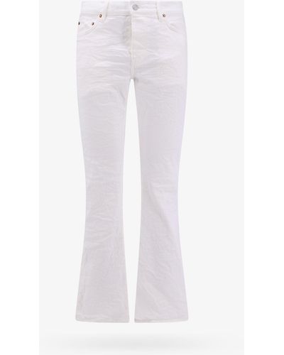 Purple Brand Trouser - White