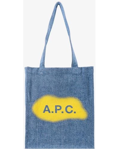 A.P.C. Shoulder Bag - Blue