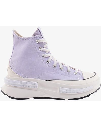Converse Stitched Profile Lace-up Trainers - Purple