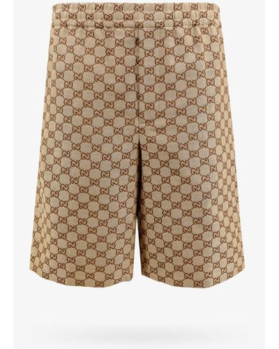 Gucci Bermuda Shorts - Natural