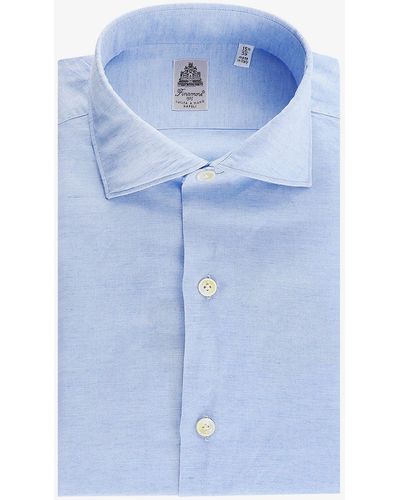 Finamore 1925 Shirt - Blue