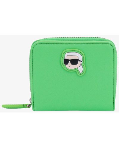 Karl Lagerfeld K/ikonik 2.0 Wallet - Green