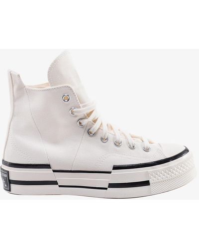 Converse Lace-up Sneakers - White