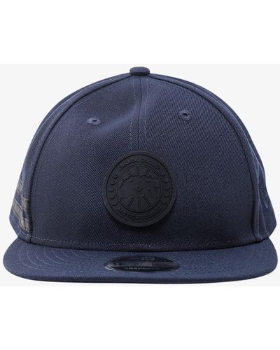 Canada Goose Stitched Profile Unlined Hats - Blue