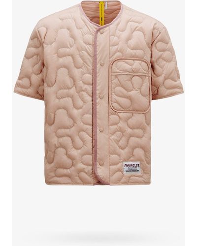 Moncler Genius 5 Moncler Salehe Bembury Padded Nylon Shirt - Pink