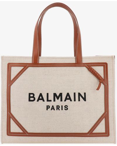 Balmain Shoulder Bag - Natural