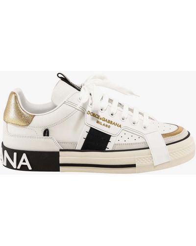 Dolce & Gabbana Custom 2.zero Low-top Sneakers - White