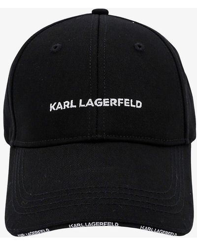 Karl Lagerfeld Cappello con visiera - Nero