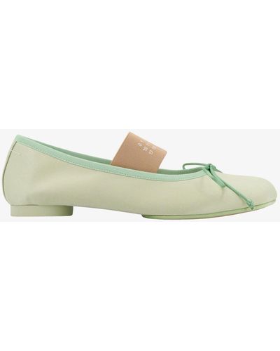 MM6 by Maison Martin Margiela Ballerinas - Green