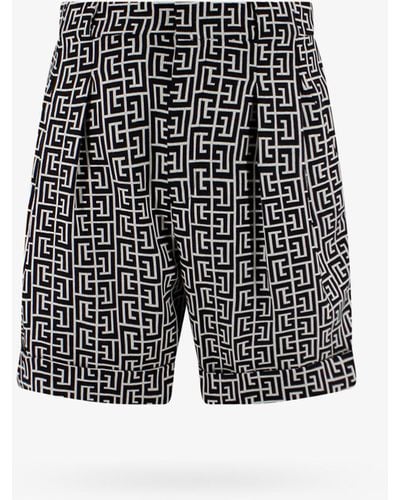 Balmain Bermuda Shorts - Grey