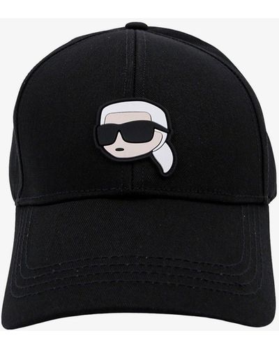 Karl Lagerfeld Cappello con visiera - Nero