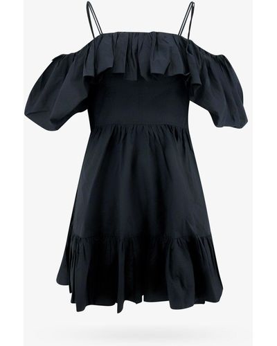 Ulla Johnson Short Sleeve Cotton Dresses - Black
