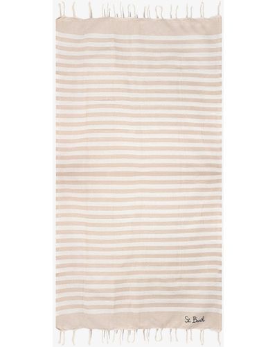 Mc2 Saint Barth Cotton Beach Towels - Natural