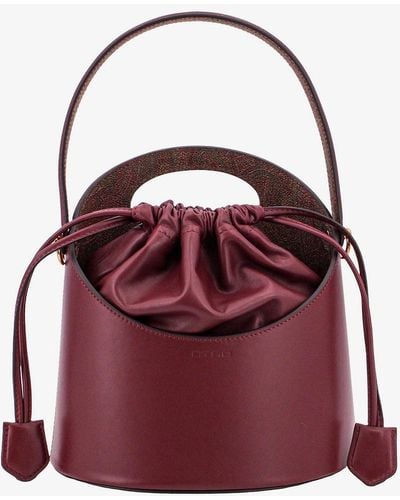 Etro Bucket Bag - Red