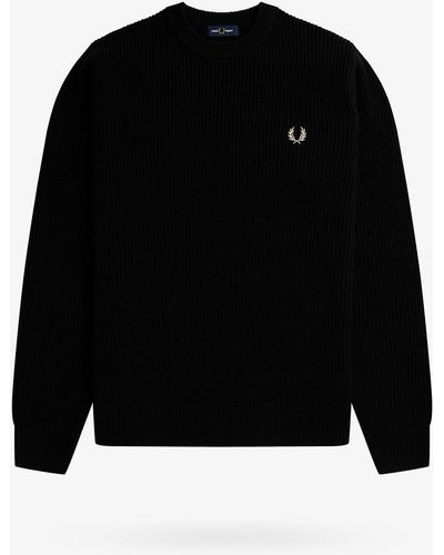 Fred Perry Sweater - Black