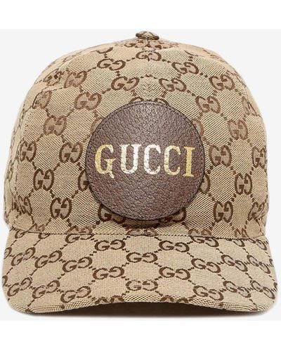Gucci GG Canvas Baseball Hat - Natural
