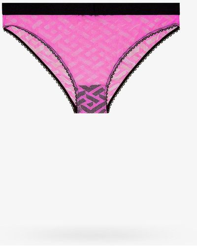 Versace High Waist Underwear - Pink