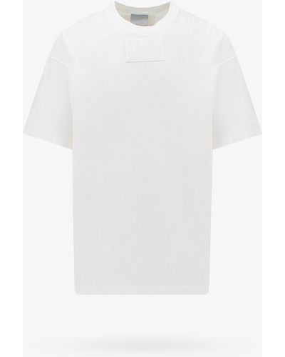 VTMNTS Crew Neck Short Sleeve Cotton T-shirts - White