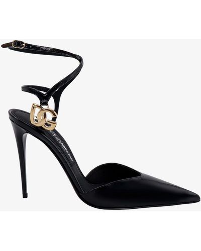Dolce & Gabbana Patent Leather Pumps - Black