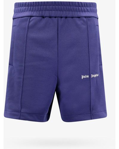Palm Angels Bermuda Shorts - Blue