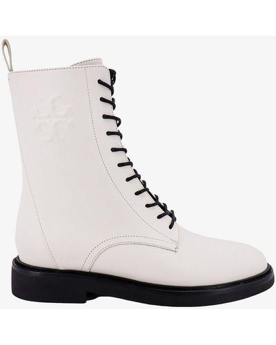 Tory Burch Ankle Boots - White
