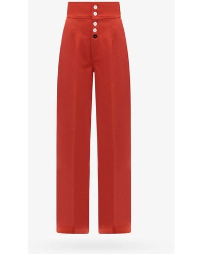 Red Made In Tomboy Pants, Slacks and Chinos for Women | Lyst