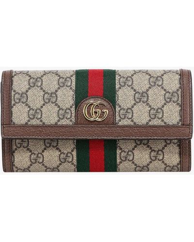 Gucci Portafoglio Continental Ophidia GG - Multicolore