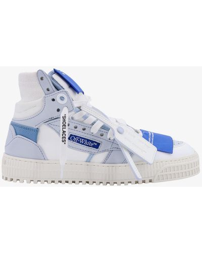 Off-White c/o Virgil Abloh '3.0 Off Court' High-top Sneakers, - Blue