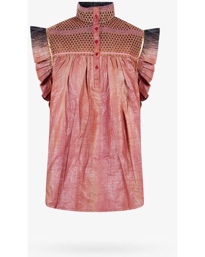 pink-mes-demoiselles-tops-for-women-lyst