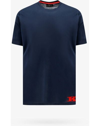 Kiton T-shirt - Blue