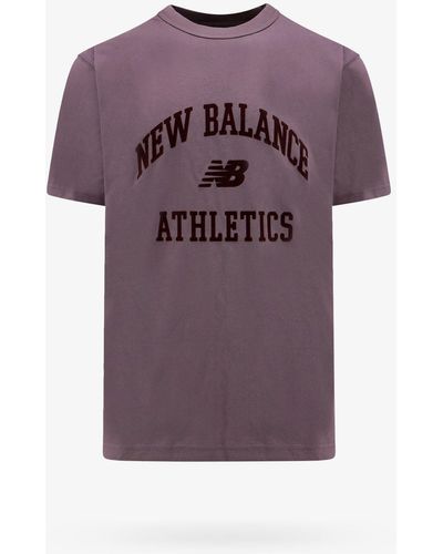 New Balance T-SHIRT - Viola