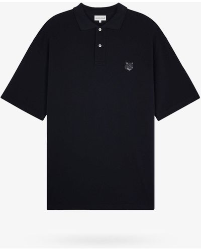 Maison Kitsuné Polo Shirt - Black