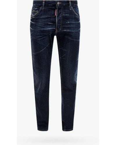 DSquared² Closure With Buttons Jeans - Blue