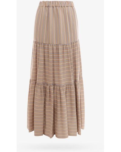 Semicouture Skirt - Natural